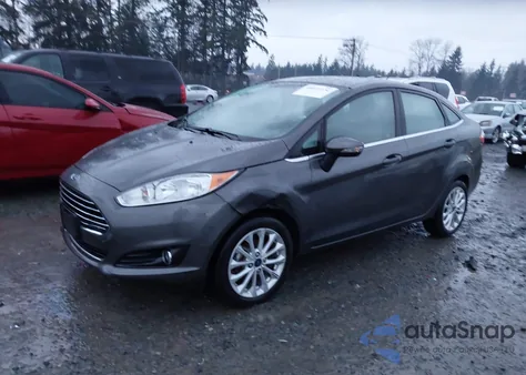 2017 Ford Fiesta Titanium из США, поврежденный, VIN 3FADP4CJ6HM129691